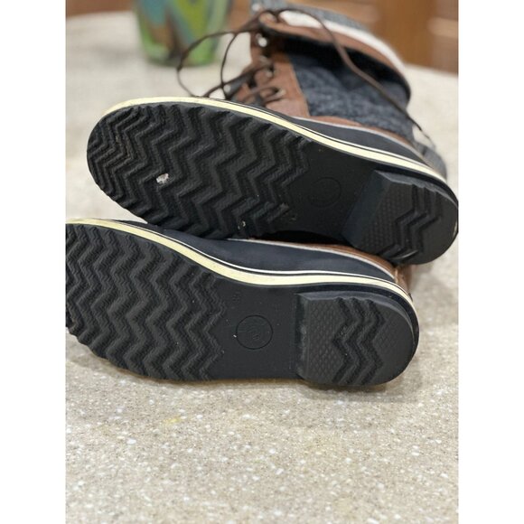 Womens Global Win Snow Boots Lace up Size 8.5 - Picture 4 of 4